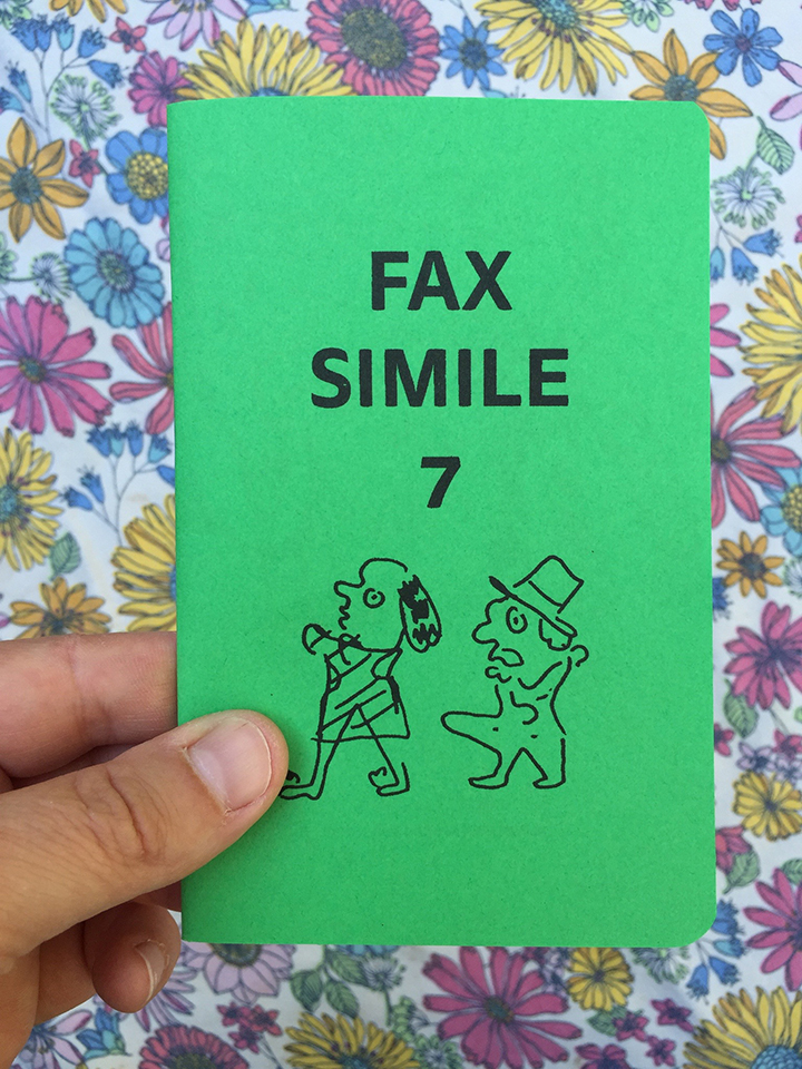 Image for fax simile number 7 48 pages risograph order at