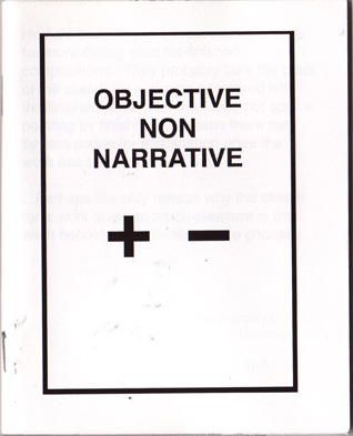 Objective Non Narrative October 2008